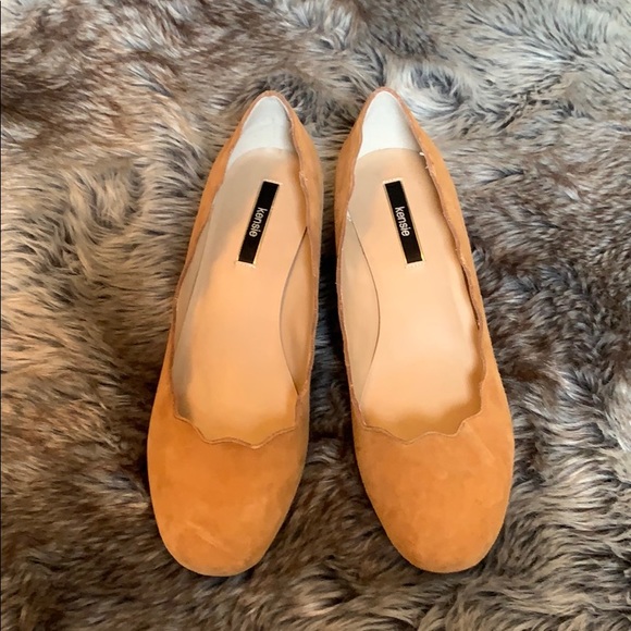 Kensie block heels - size 9M - suede leather - Picture 3 of 8